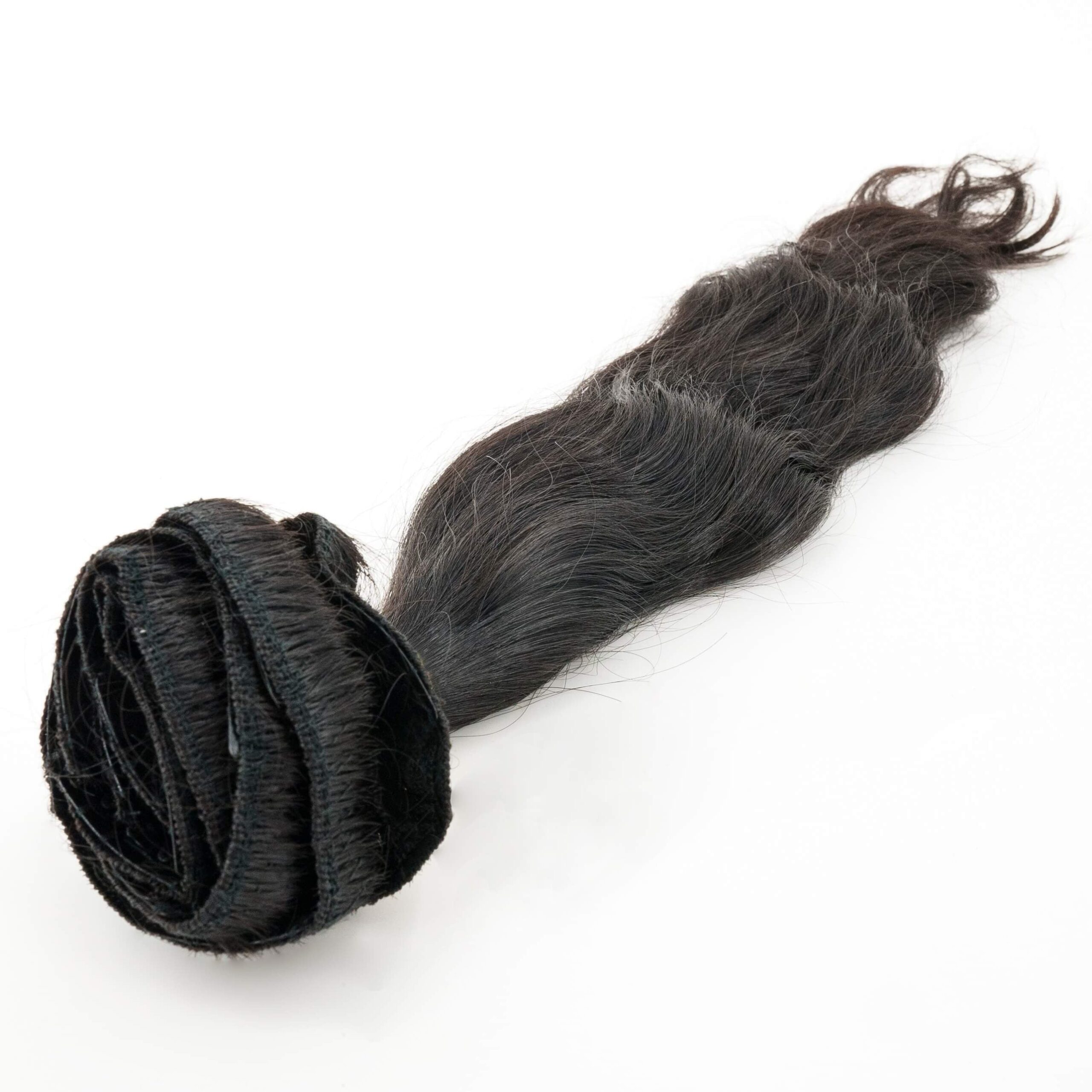 Indian Curly Natural Black Clip-In Extensions