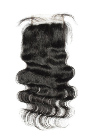 Raw 5x5 Transparent Deep Wave Closure