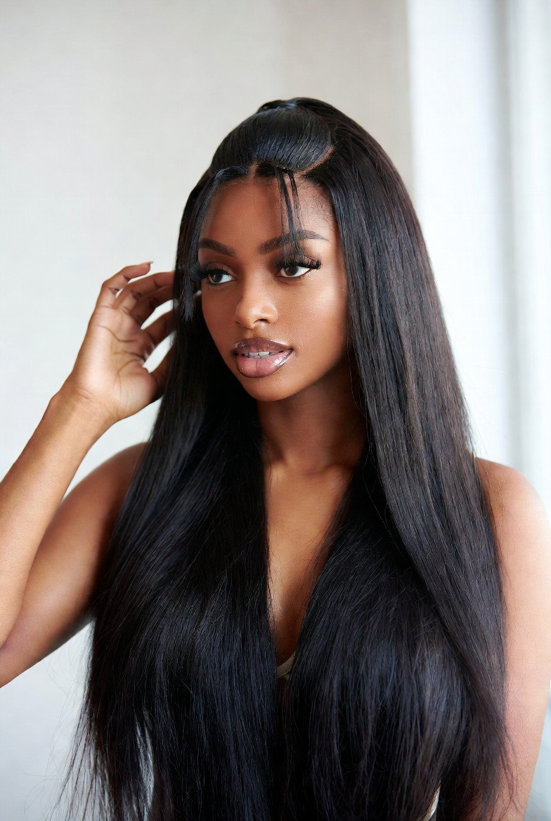 Silky Straight Luxury Hair Extensions – Sleek, Soft & Salon-Perfect